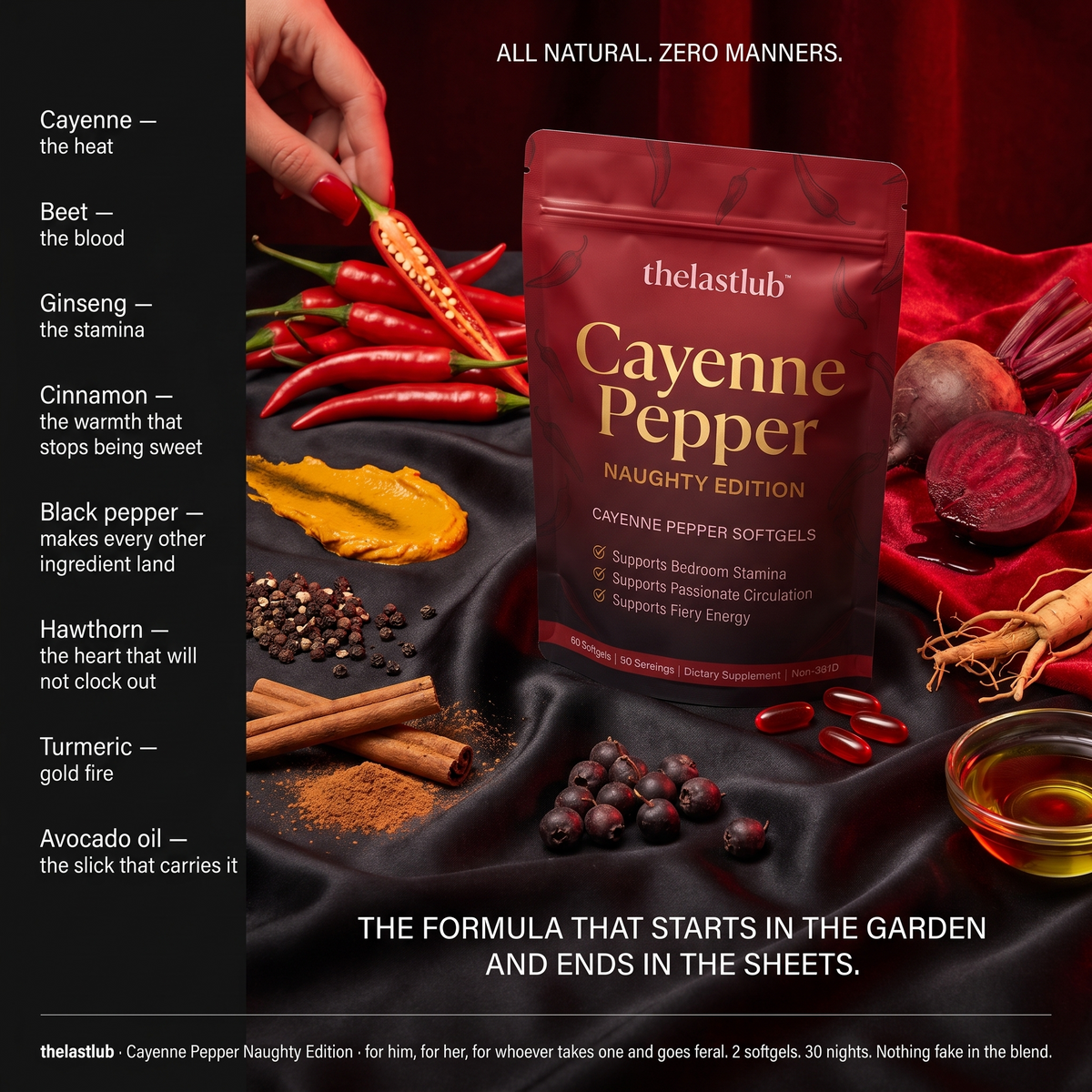 Cayenne Pepper Naughty Edition